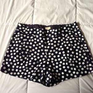 J. Crew Polka Dot Shorts
